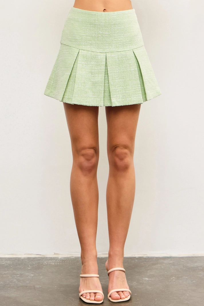 Box Pleats Skirt