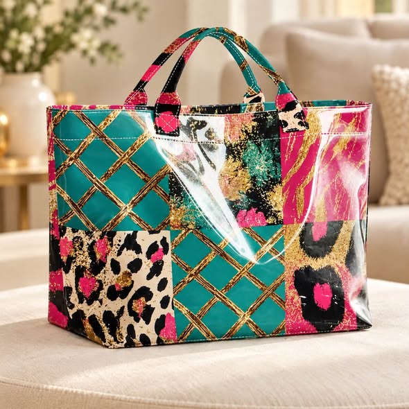 Cute Glossy Tote Bag
