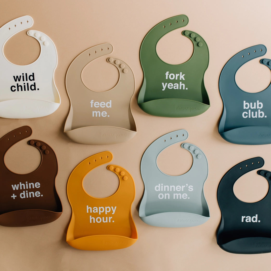 TM Silicone Bib