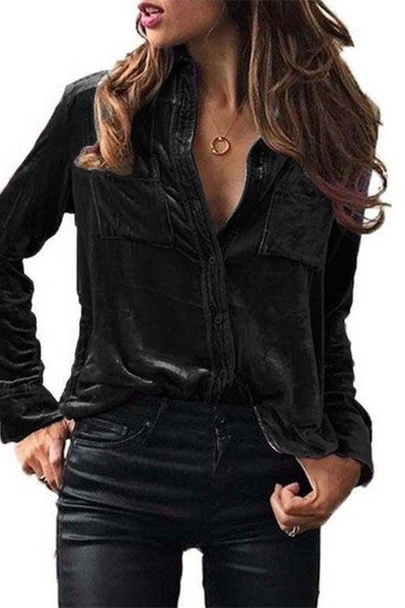 Velvet Blouse