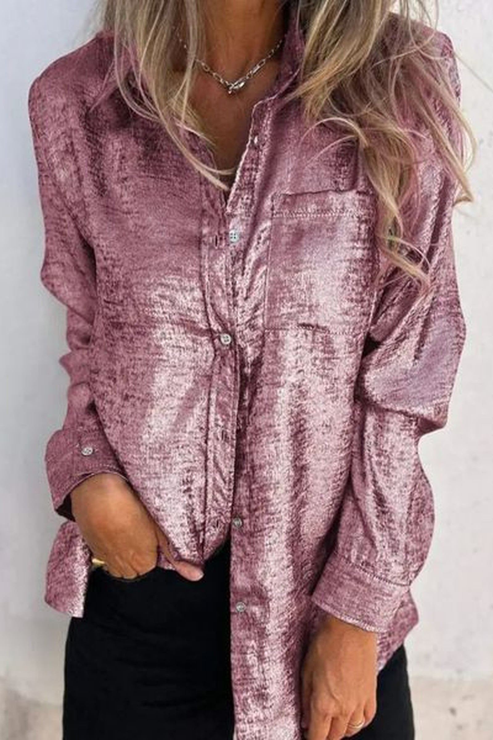 Metallic Blouse
