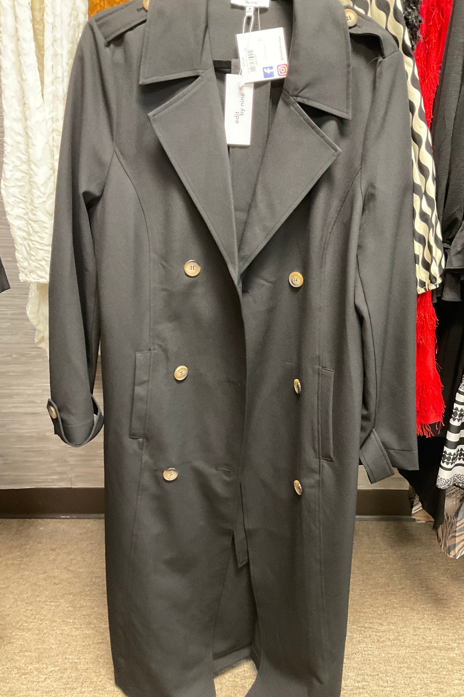 Long Trench Coat