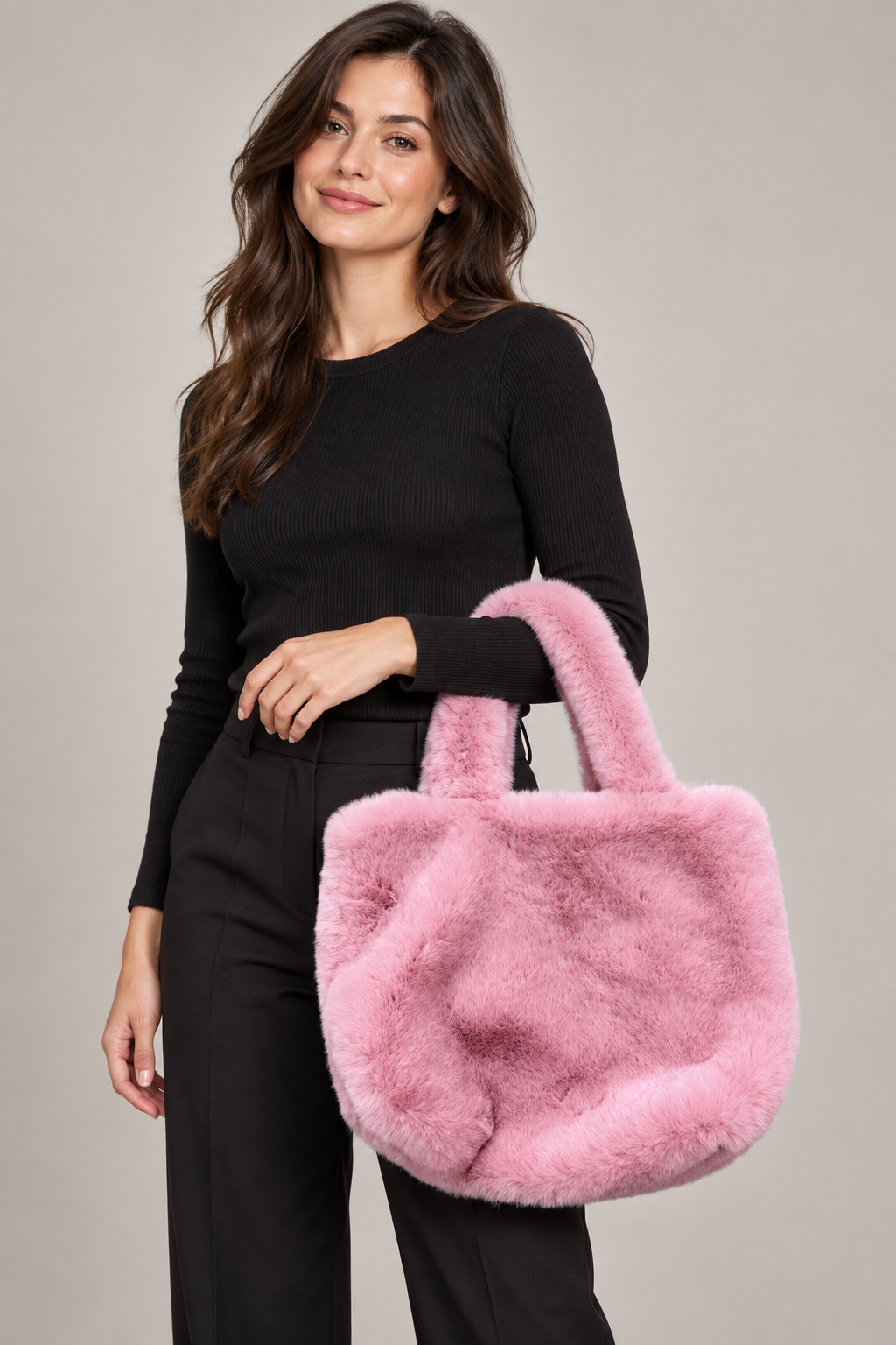 Ultra Soft Fur Purse