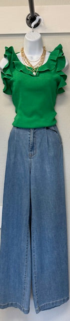 Q2 Wide Leg Jeans