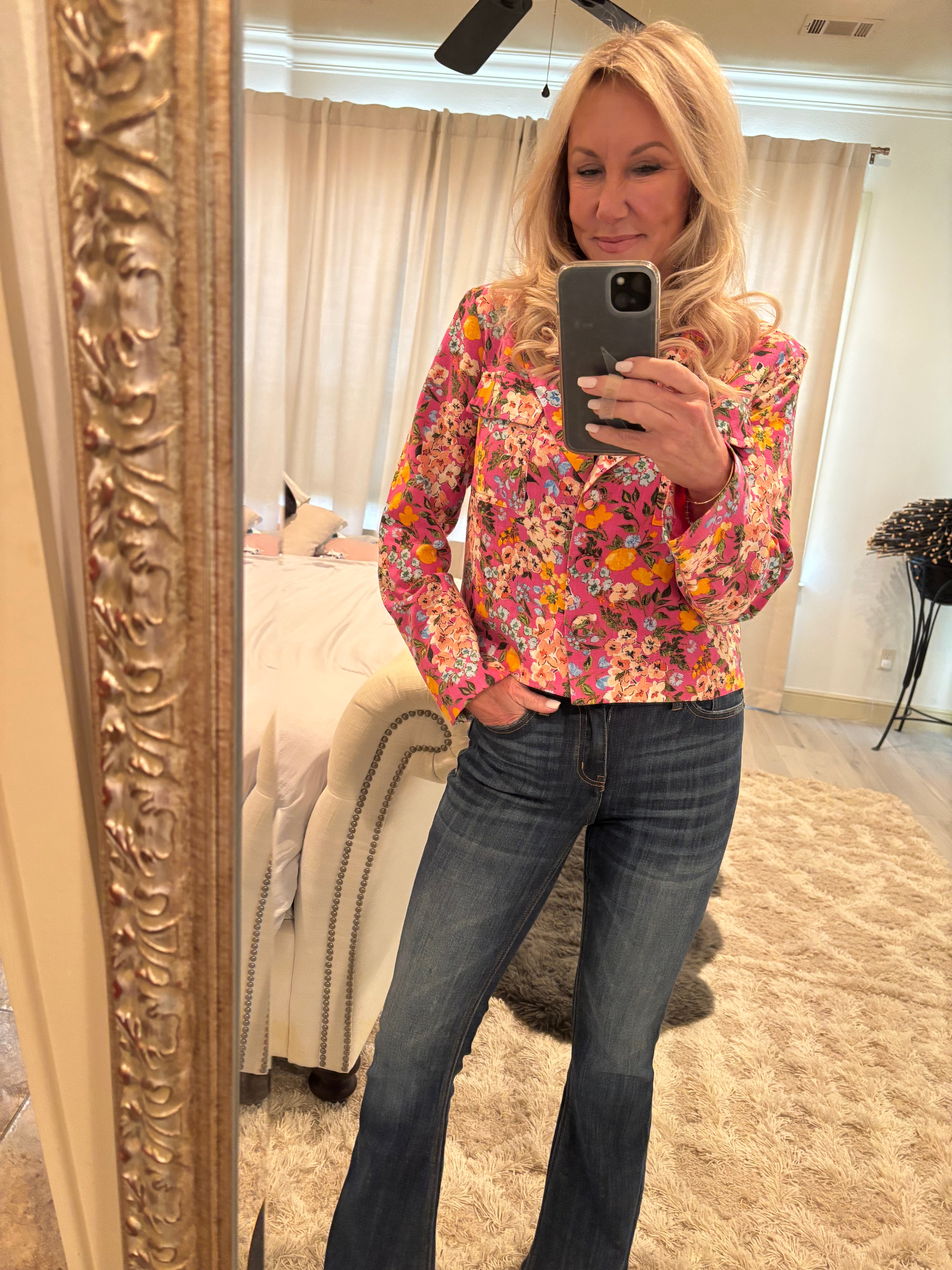 Floral Cotton Jacket