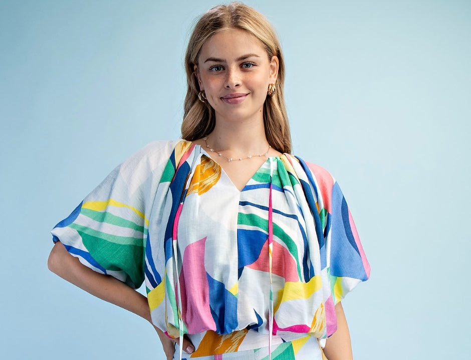 Abstract Balloon Top