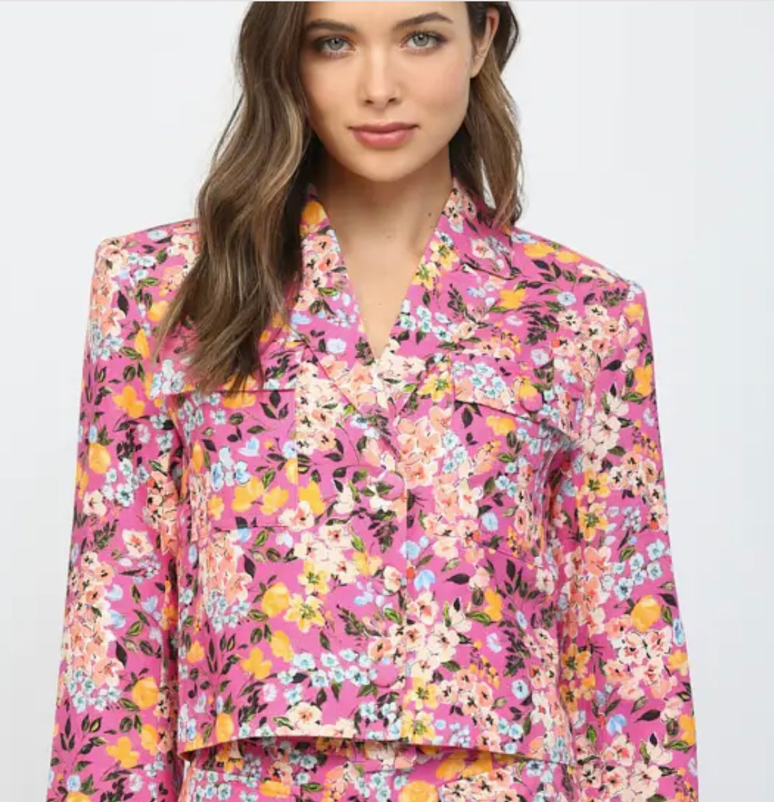 Floral Cotton Jacket