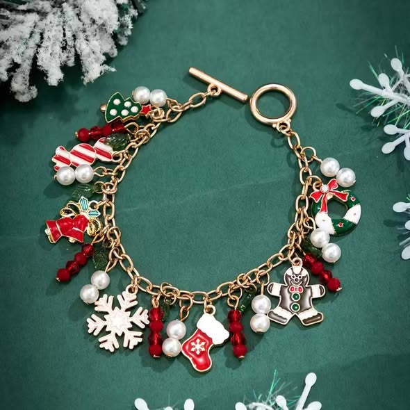 Christmas Charm Bracelet