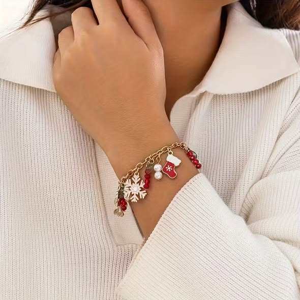 Christmas Charm Bracelet