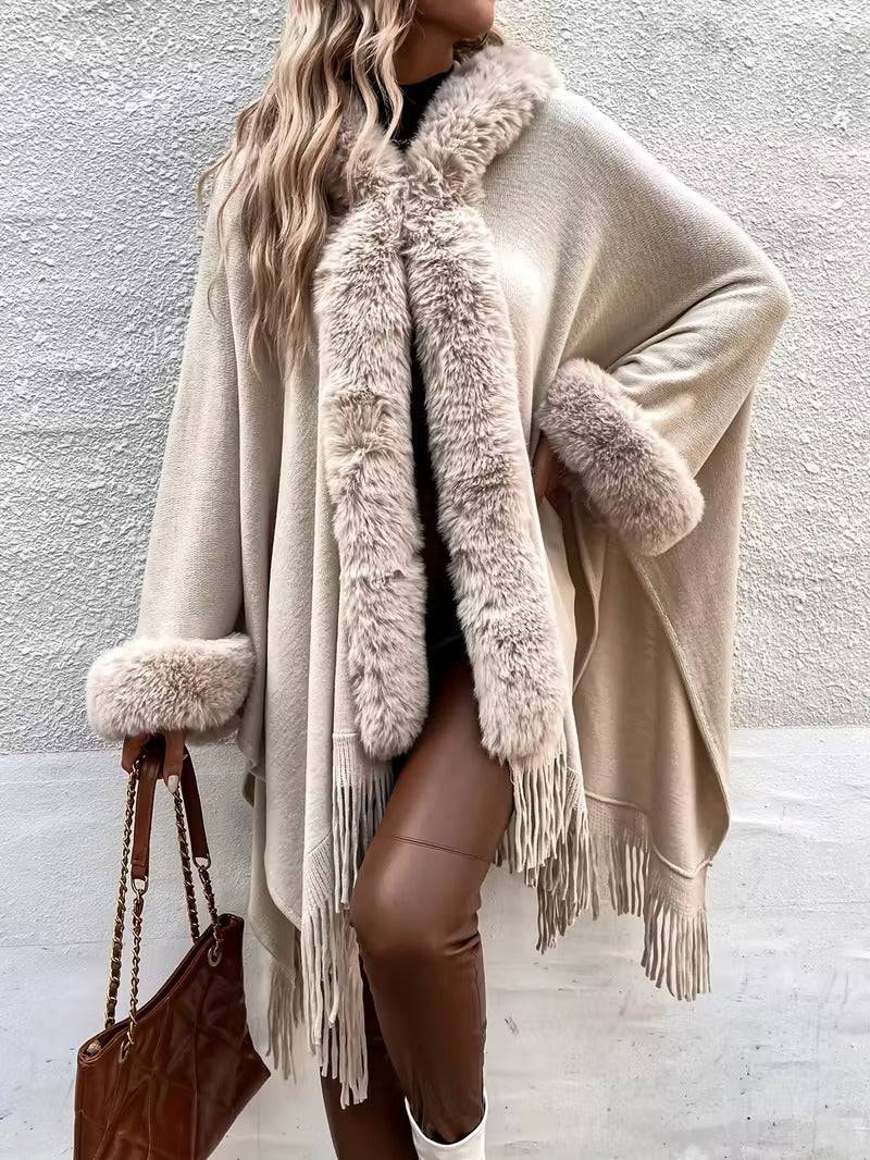 Fur Trimmed Coat