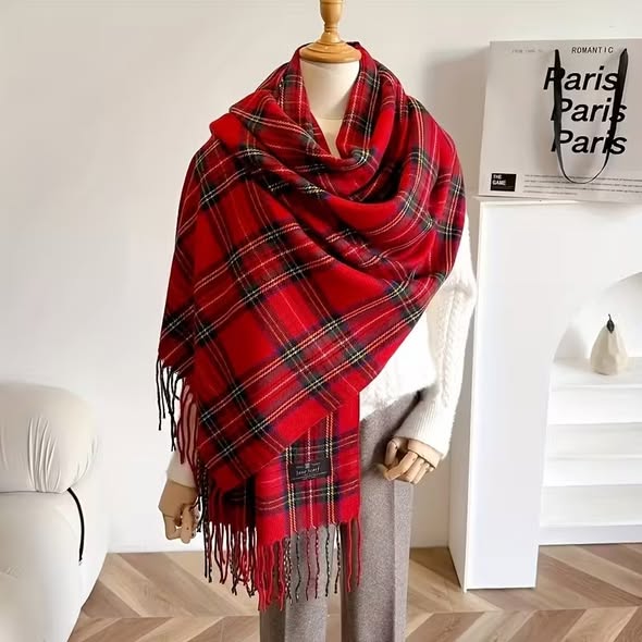 Plaid Scarf