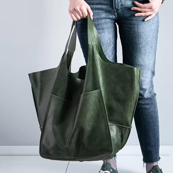 Vegan Leather Tote