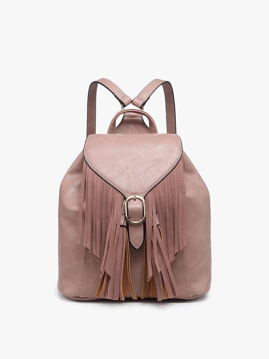 Fringe backpack