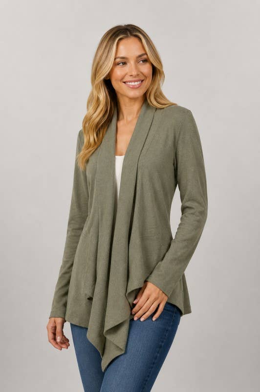Open Front Cardigan