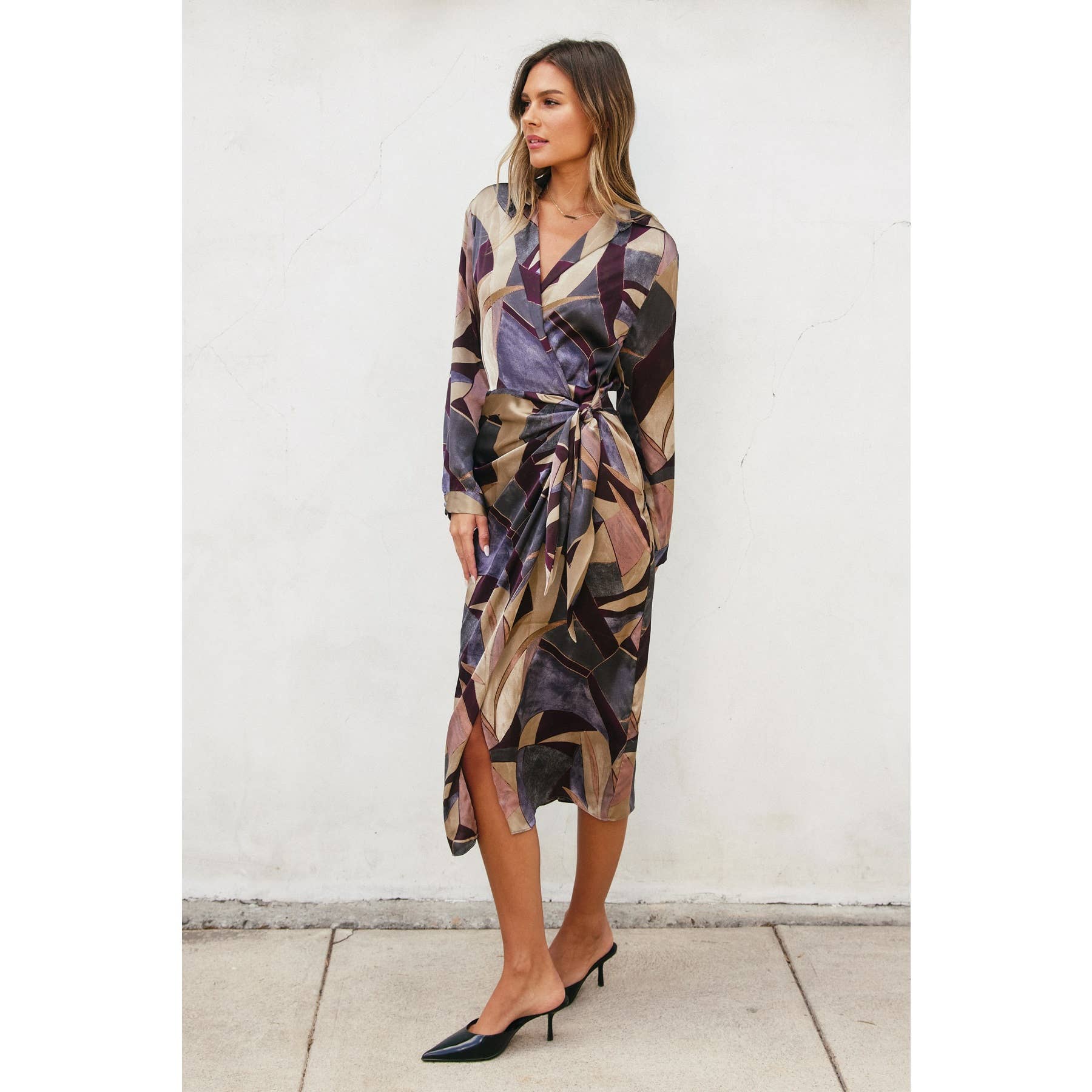 Midi Wrap Dress