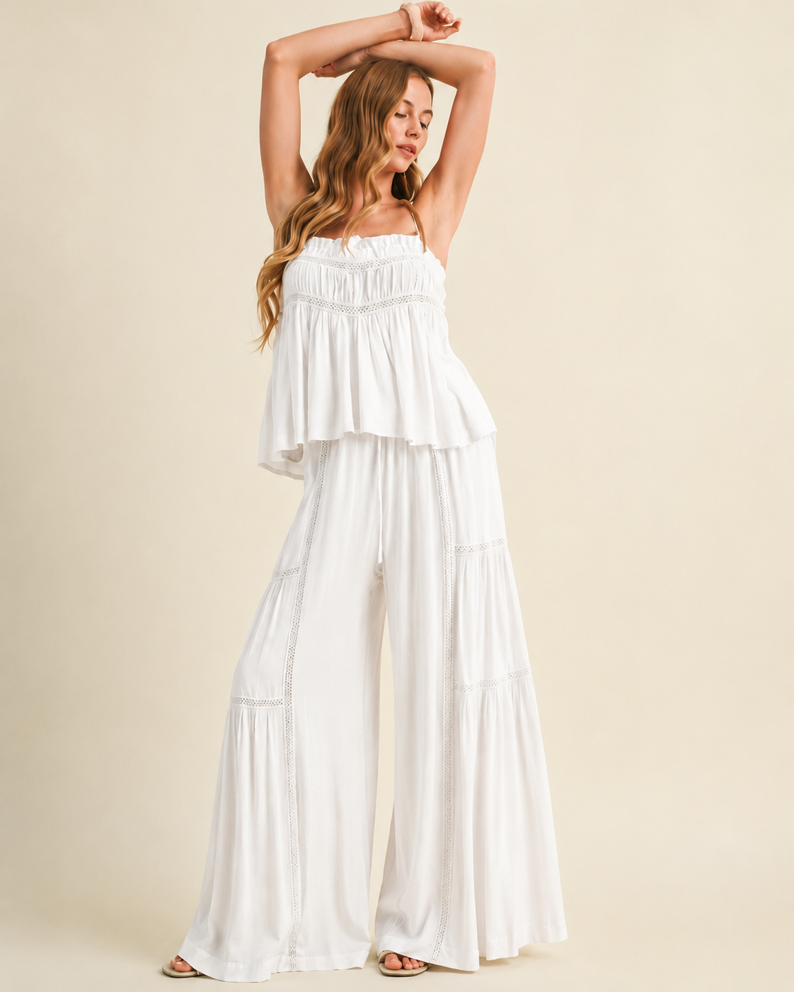 Flowing White Cami