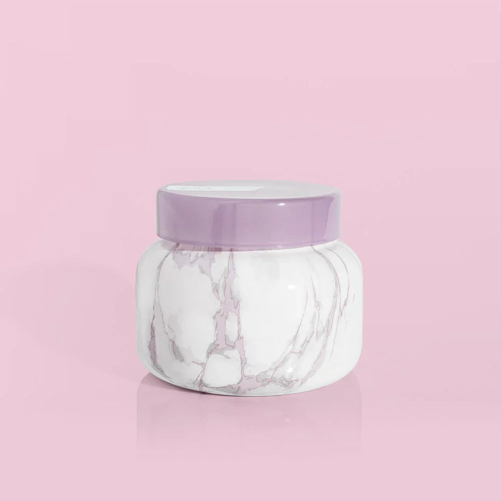 Volcano Aloha Orchid Marble Candle