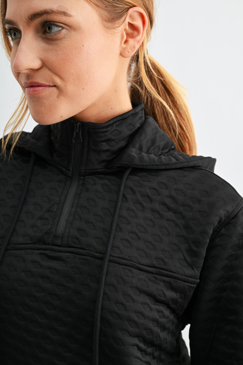 Quilted Hoodie