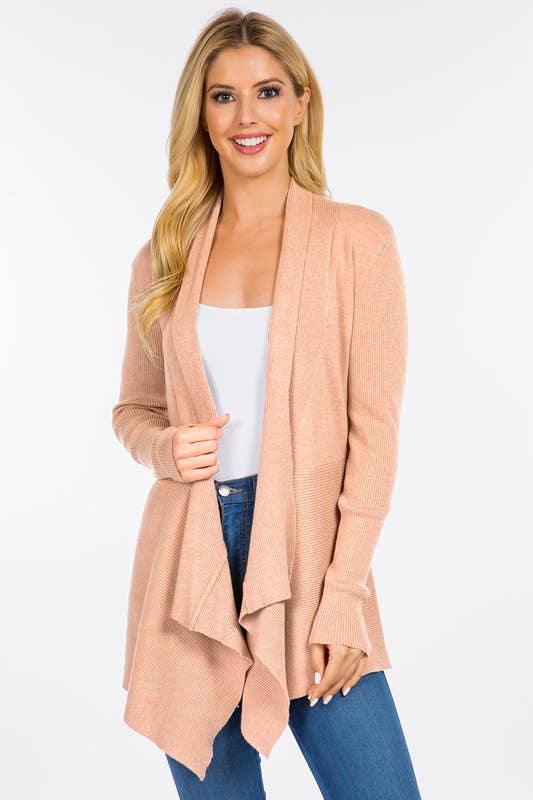 Open Front Cardigan