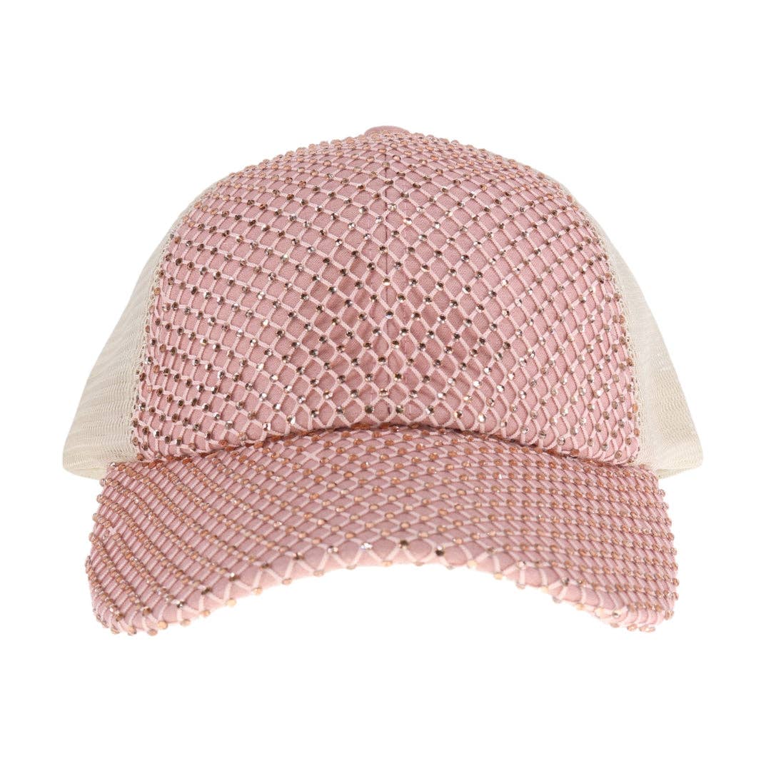 Rhinestone Ball Cap