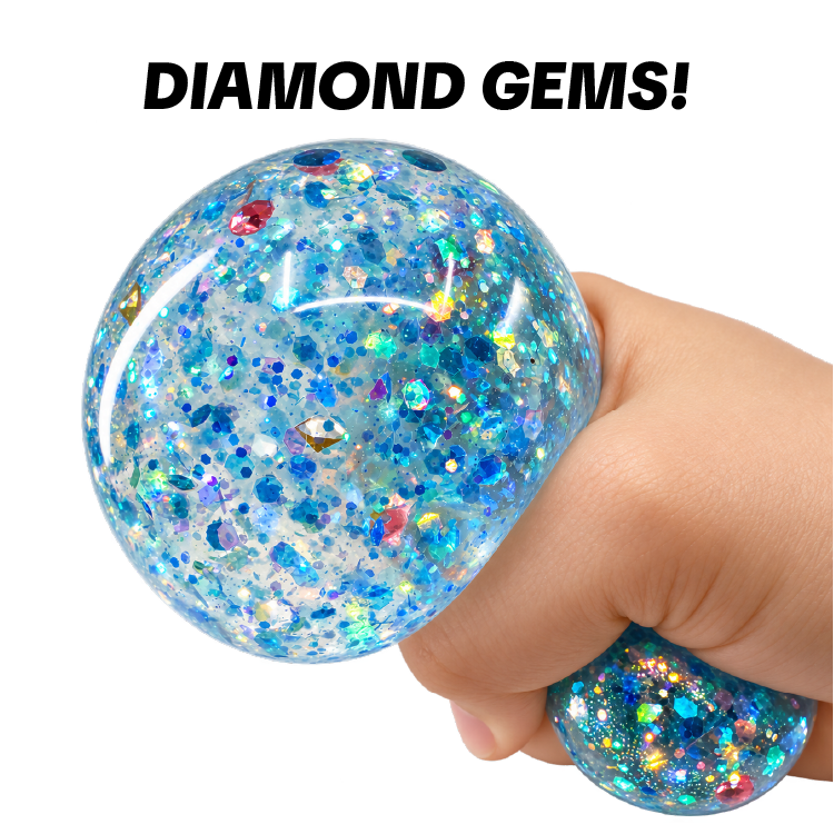 Mystery Gem Squeeze Dumpling Squishy Toy