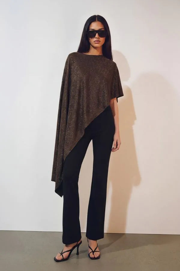 Metalliac Asymetrical Cape