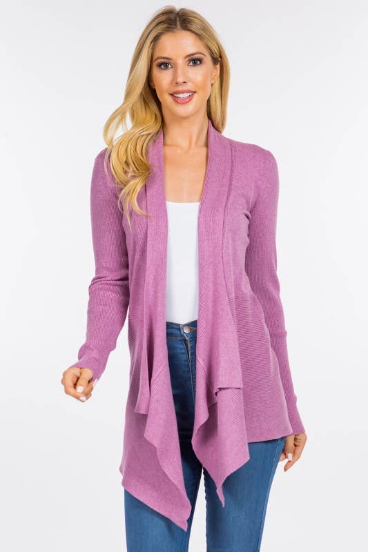 Open Front Cardigan