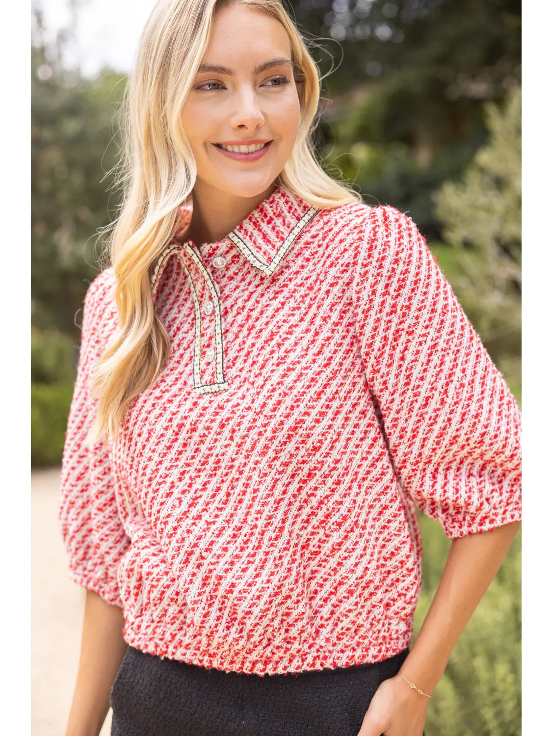 Tweed Blouse