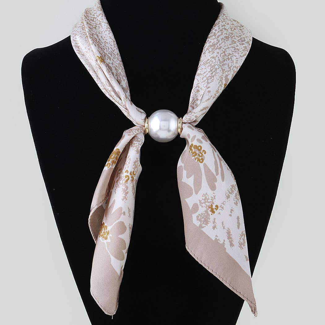 Multi Pattern Silk Scarf