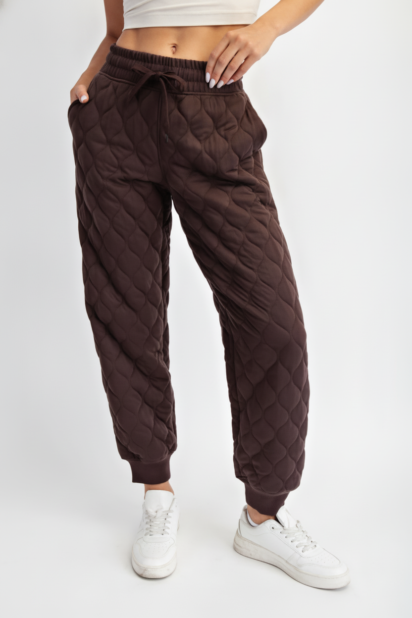 Soft Quilted Joggers