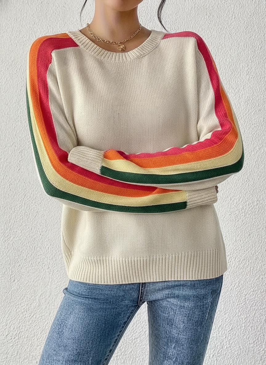 Pretty Stripe Sweater