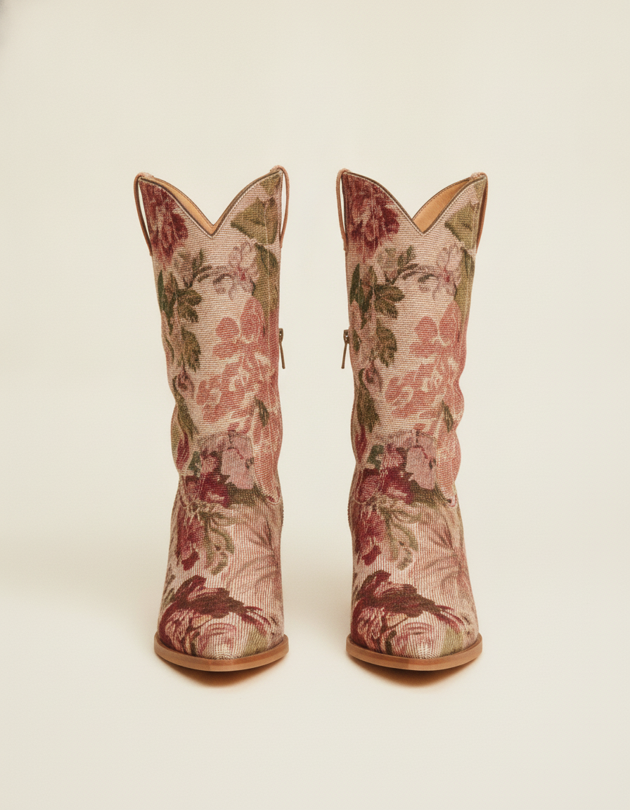 Tapestry Cowboy Boot