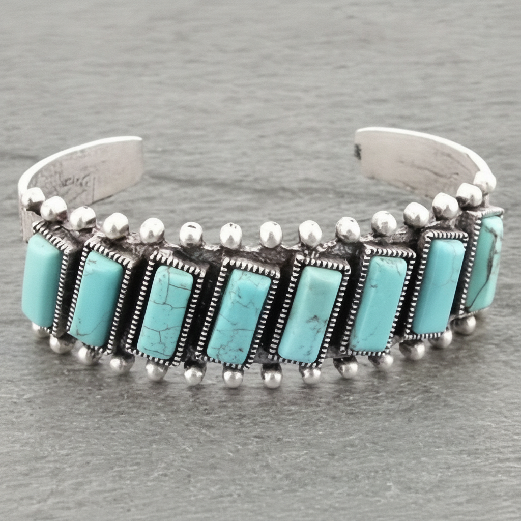 Turquoise Cowboy Chic Bracelet