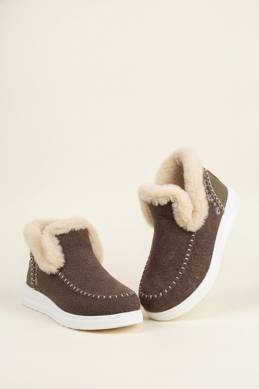 Fuzzy Booties
