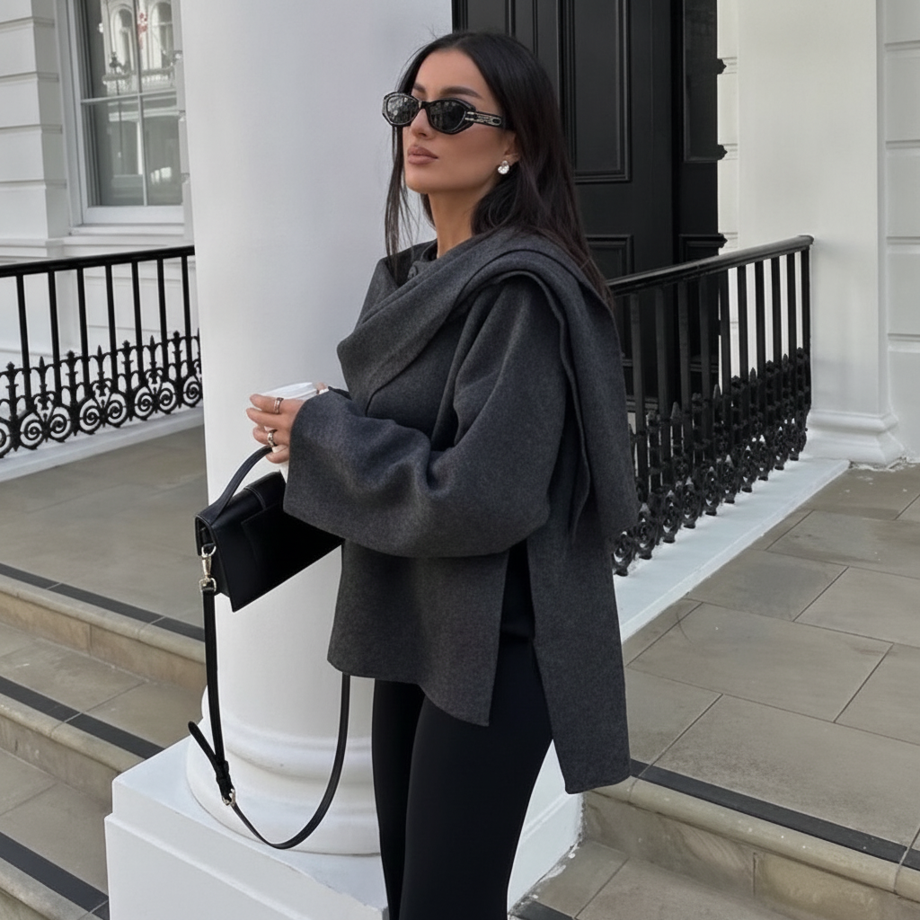 Lightweight Wrap Coat