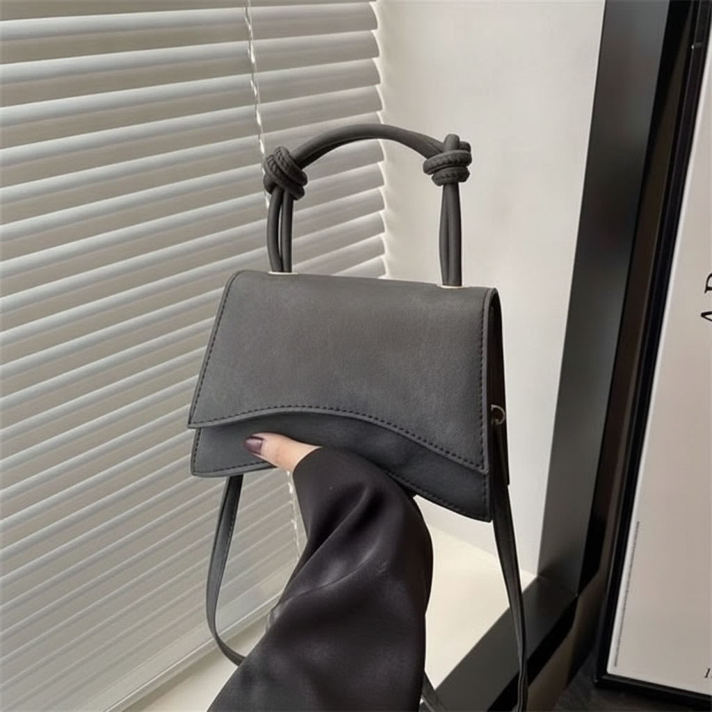 Double Knot Vegan Leather Bag