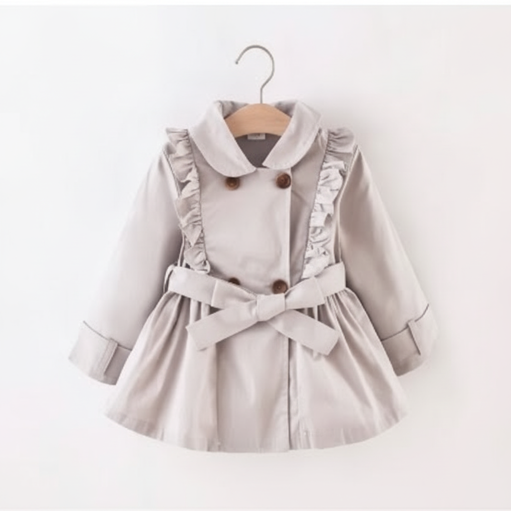 Ruffle Toddler Coat