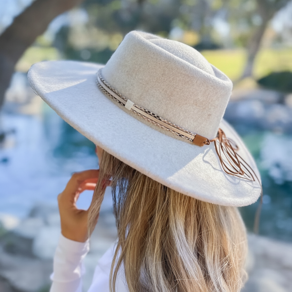 Felt Oatmeal Hat