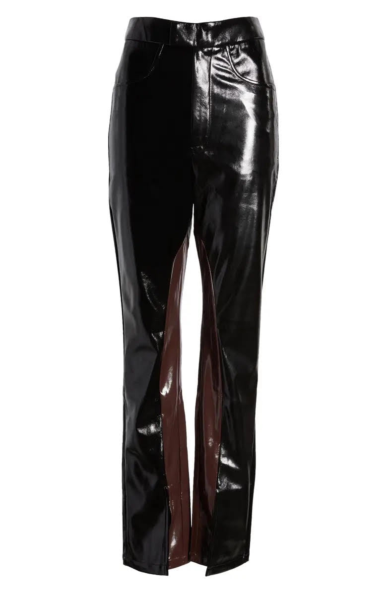 Faux Leather Pants