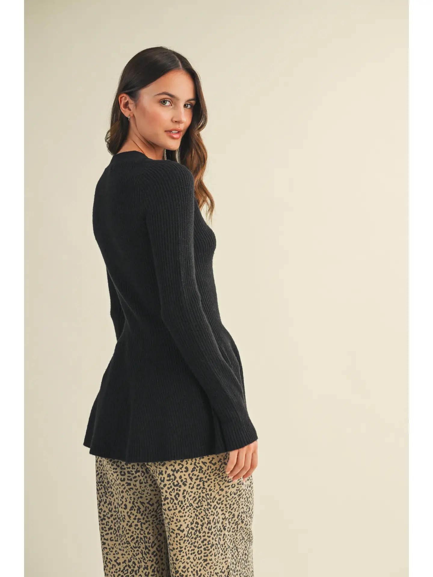 Knit Button Cardi