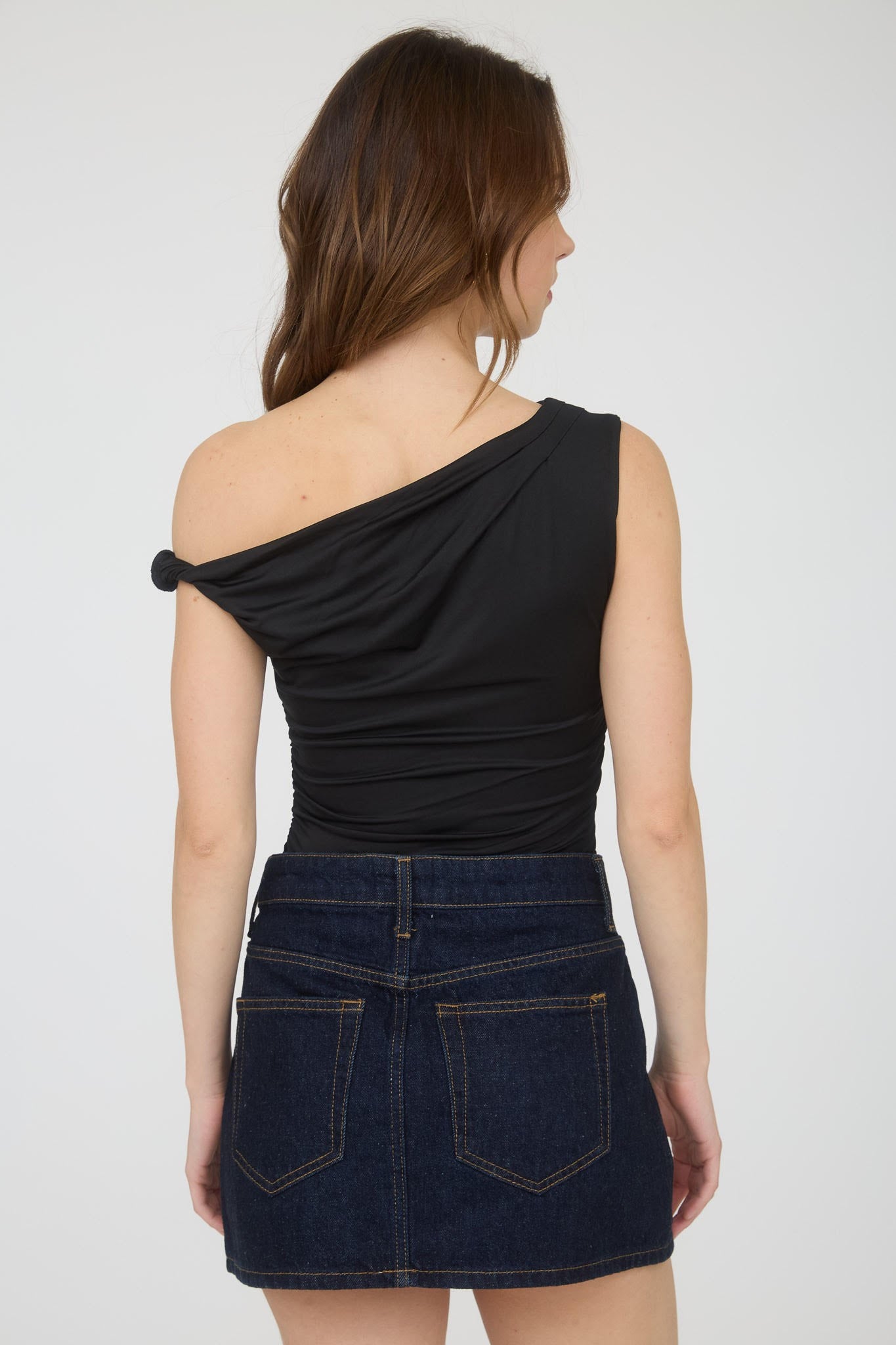 Asymmetrical Off Shoulder Top