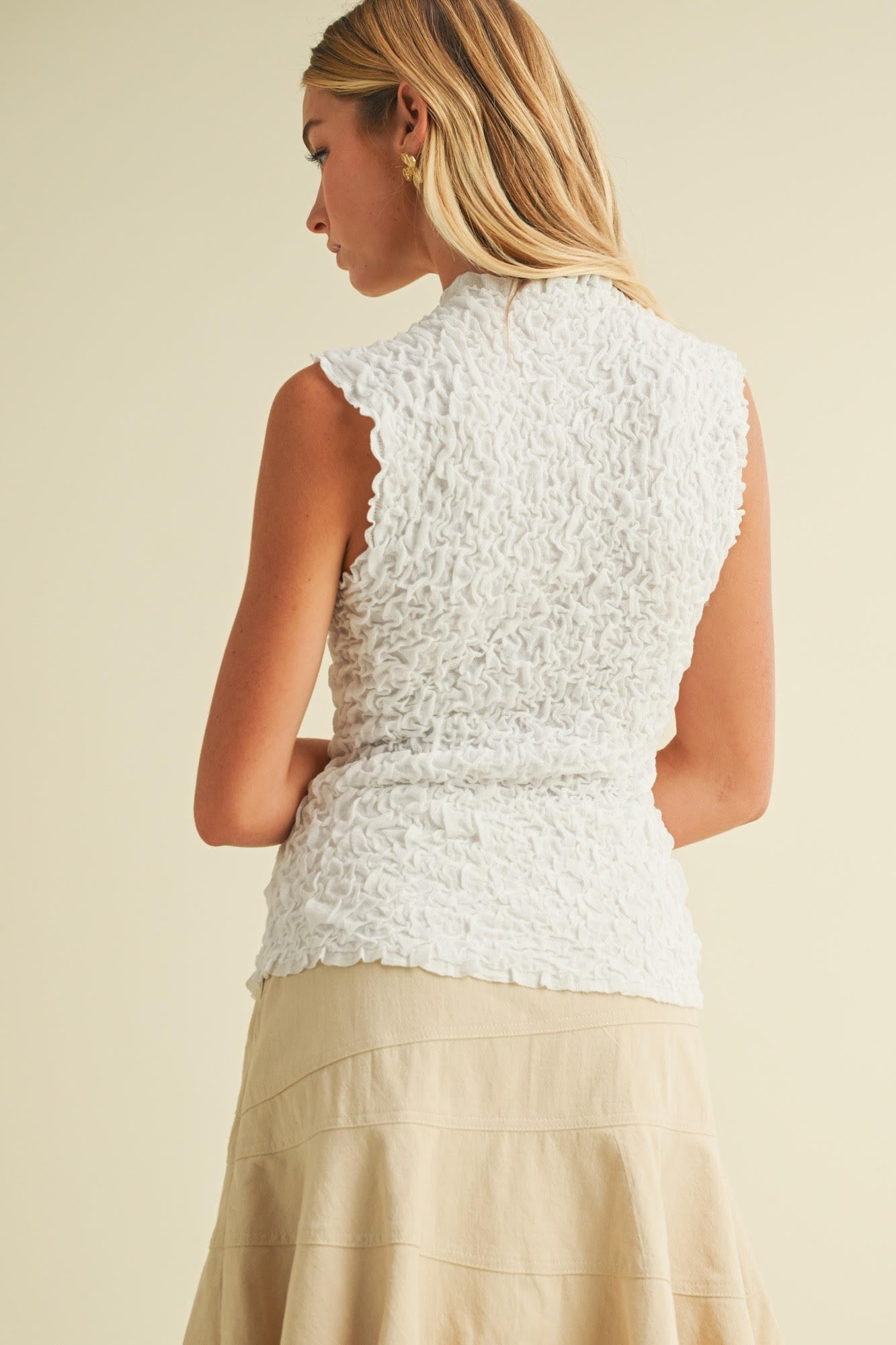 Mock Wrinkle Sweater