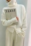Button Up Waist Turtleneck