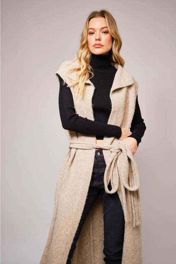 Maxi-Length Cardigan