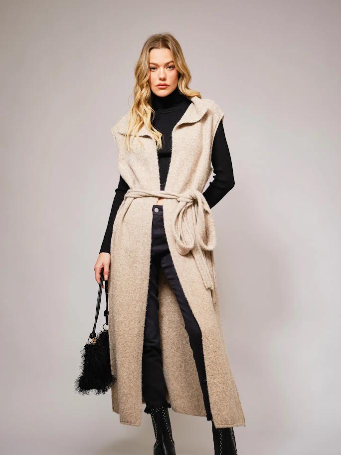 Maxi-Length Cardigan