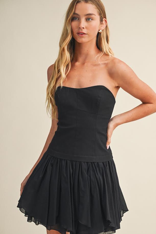 Bandeau Style Dress