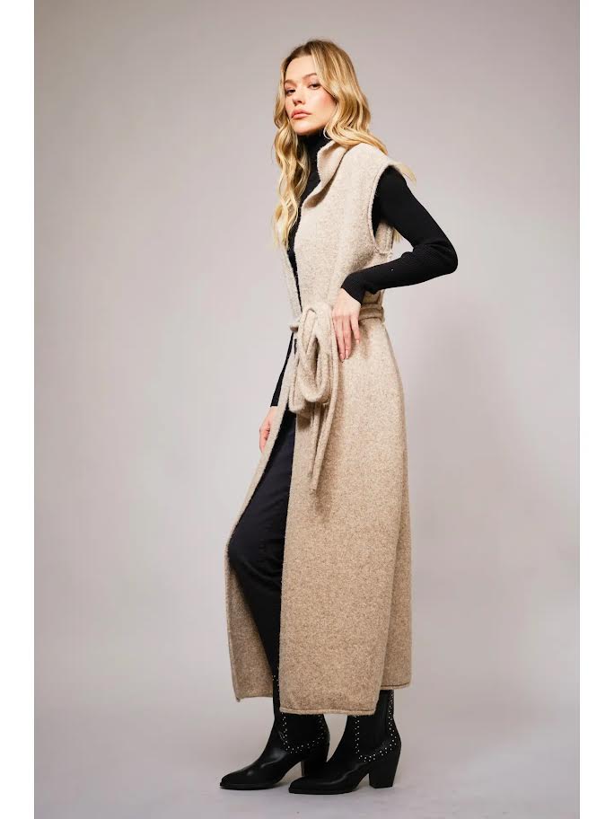 Maxi-Length Cardigan
