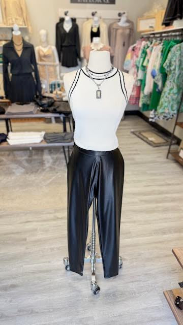 Funktribe Faux Leather Pants