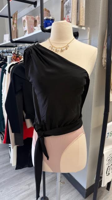 Knotted Halter Bodysuit