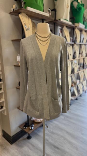 Silver Sparkle Cardigan